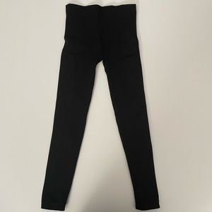 SPANX Seamless High waist Look at me now High-rise black leggings - size M